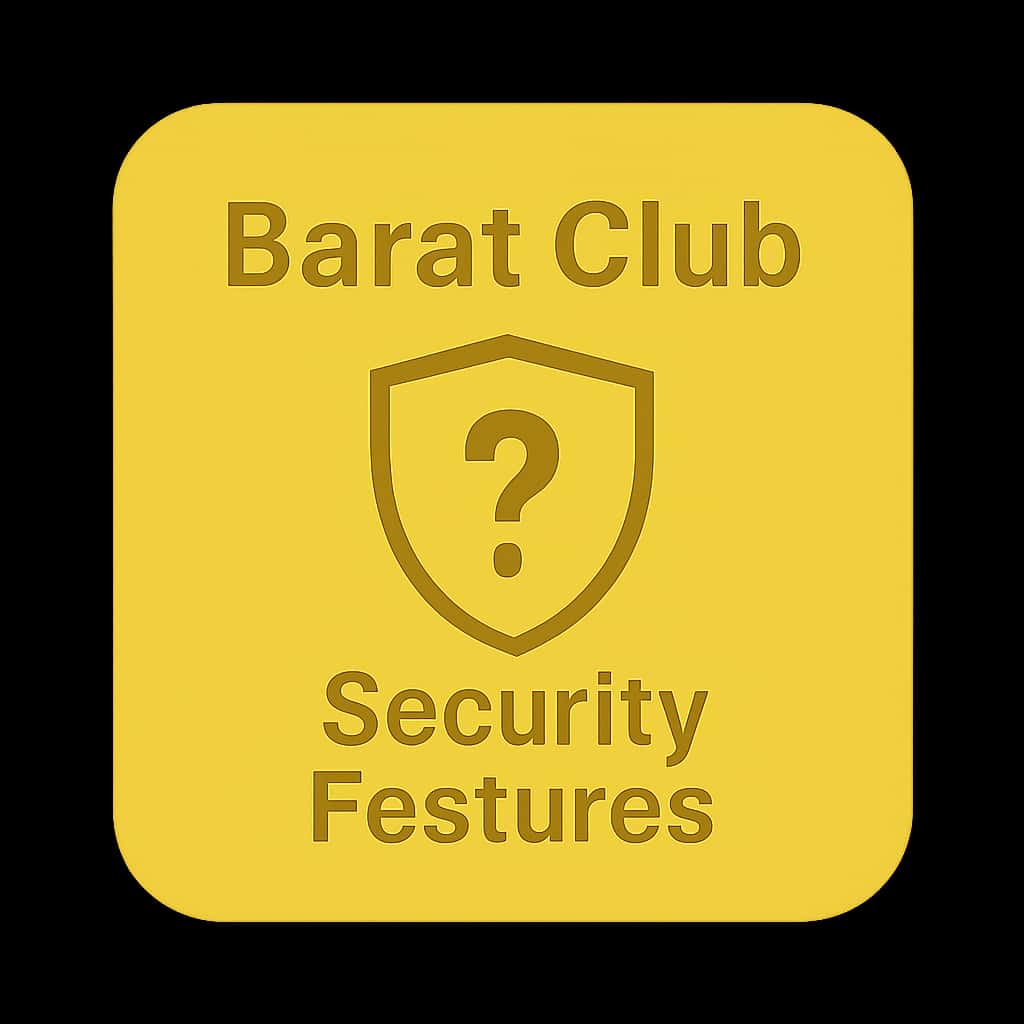 Icon representing Barat Club Security Features.