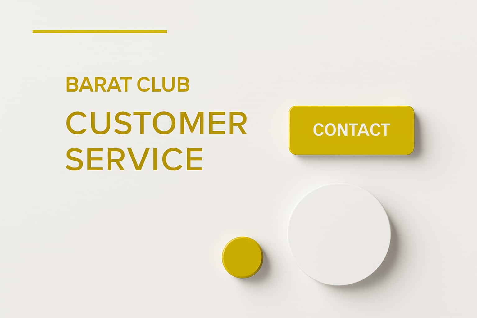 Barat Club Customer Service Interface